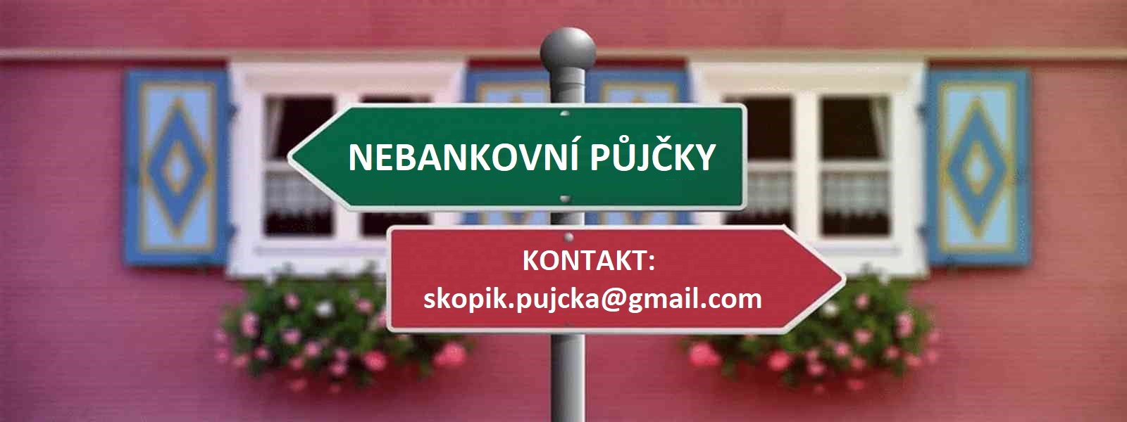 Nabídka rychlé půjčky: skopik.pujcka@gmail.com.